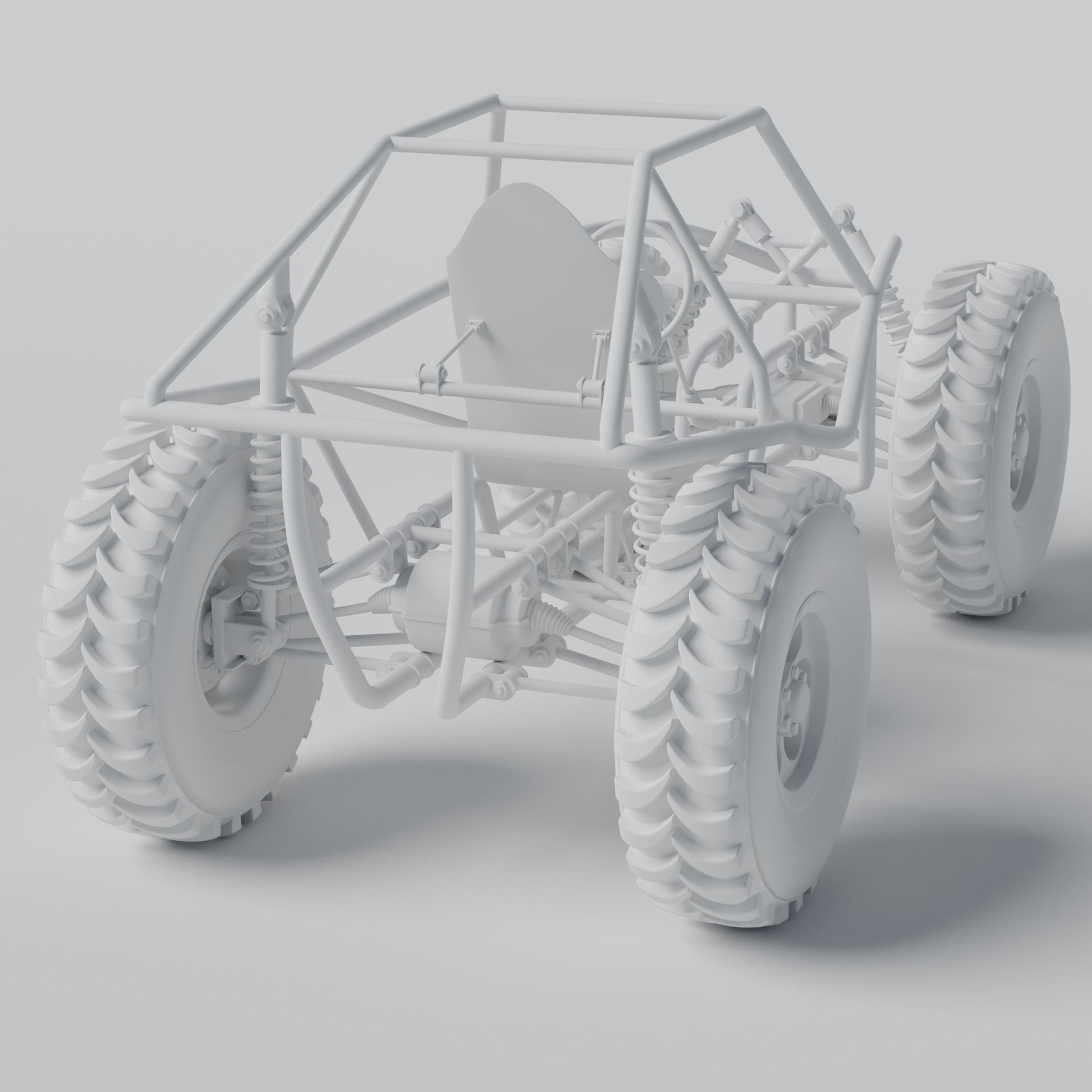 Buggy offroad 3D model_8