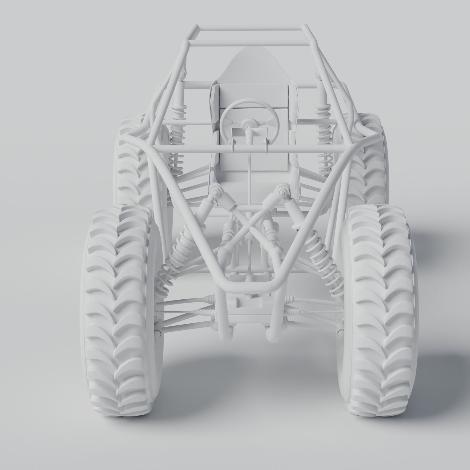 Buggy offroad 3D model_5