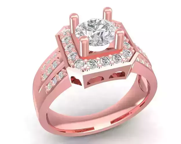 luxury korea diamond lady ring 3120