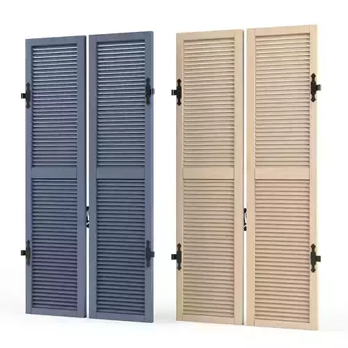 Louvered Shutters