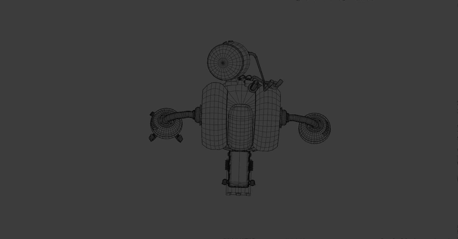 Sci-Fi  Robot pudge 3D model 3D model_14