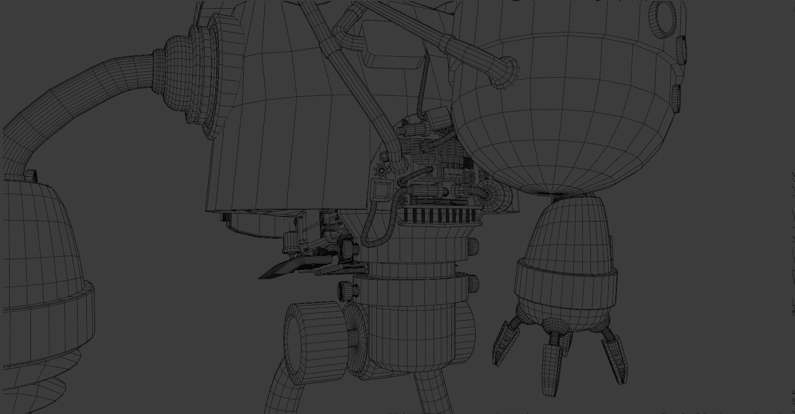 Sci-Fi  Robot pudge 3D model 3D model_13