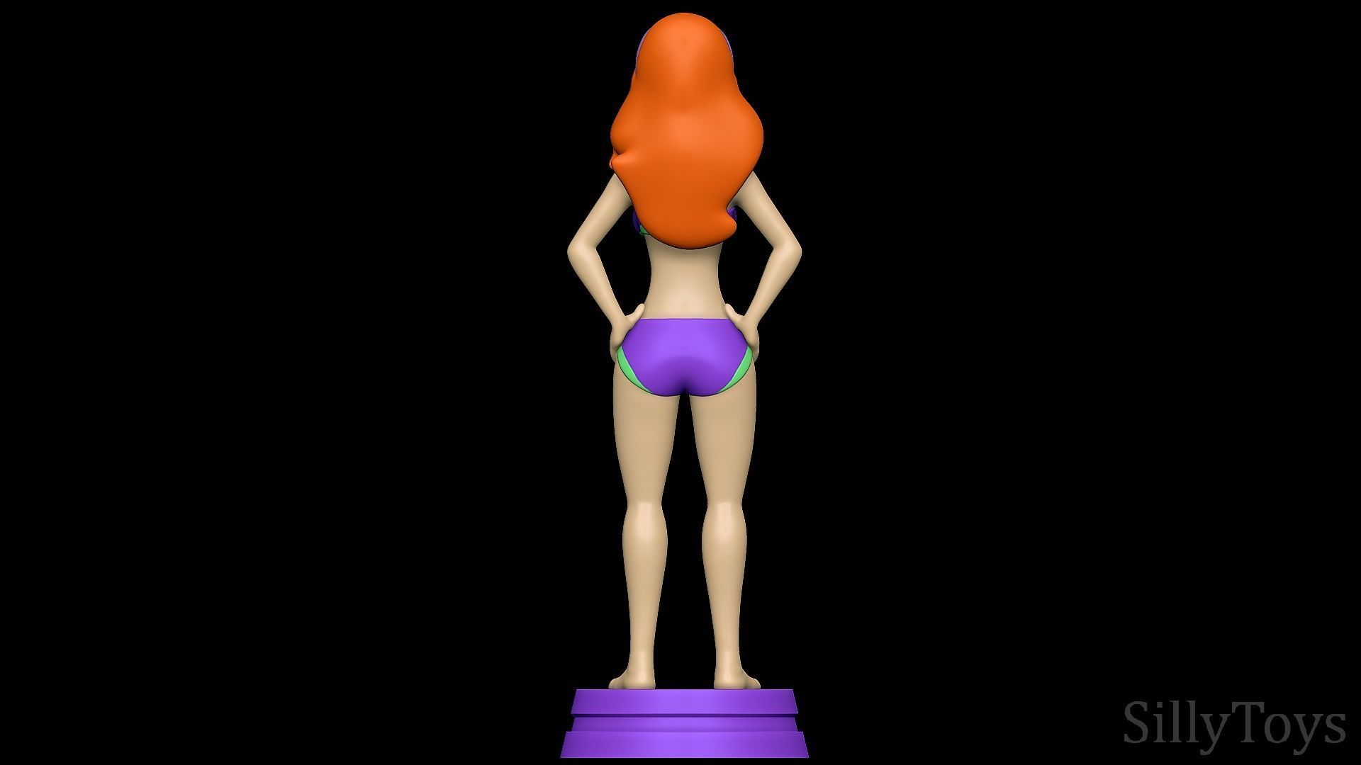 Daphne Blake - Scooby Doo 3D print model_4