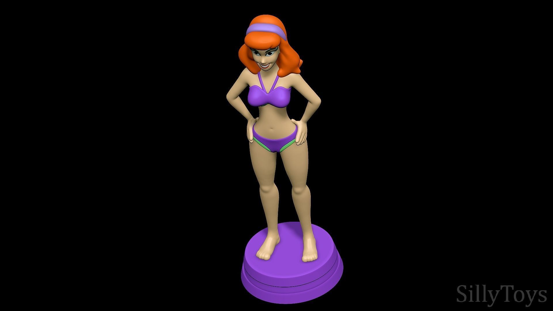 Daphne Blake - Scooby Doo 3D print model_5