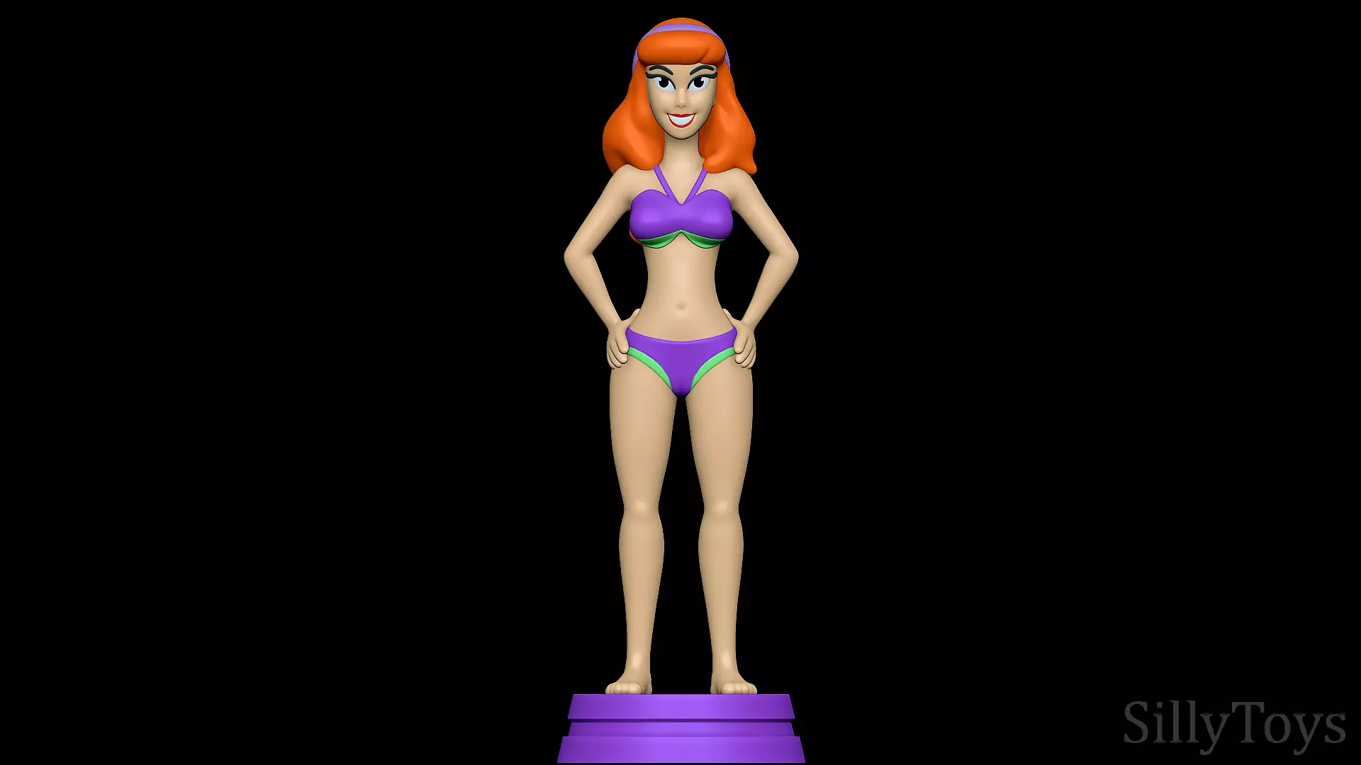 Daphne Blake - Scooby Doo 3D print model_0