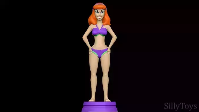 Daphne Blake - Scooby Doo 3D print model
