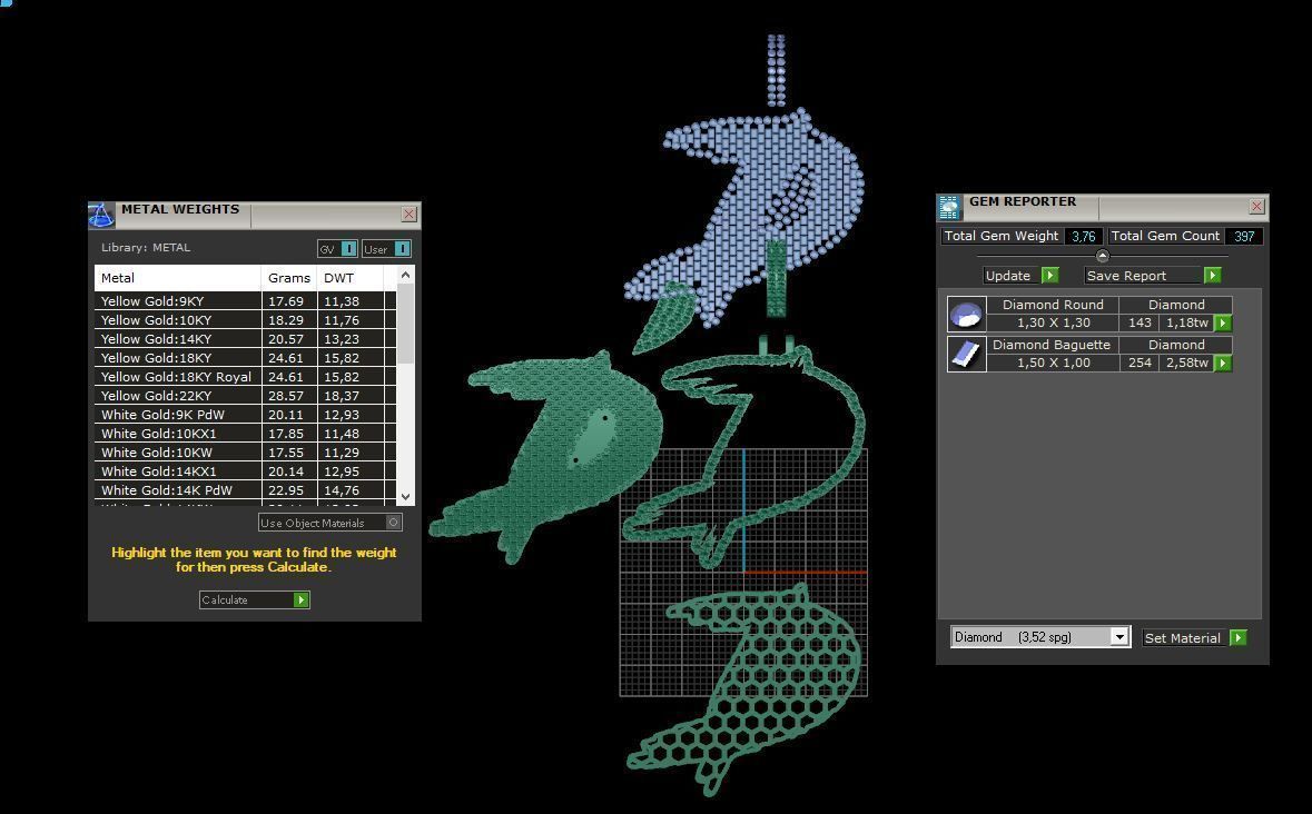 D PAVE LETTER FONT 2 Options 3D print model_5