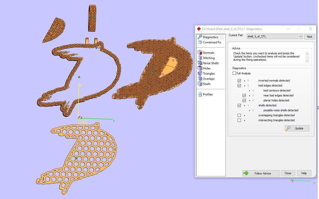 D PAVE LETTER FONT 2 Options 3D print model_4
