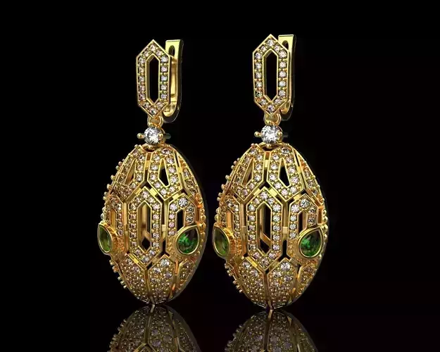 Serpents Bvlgari earrings 138 