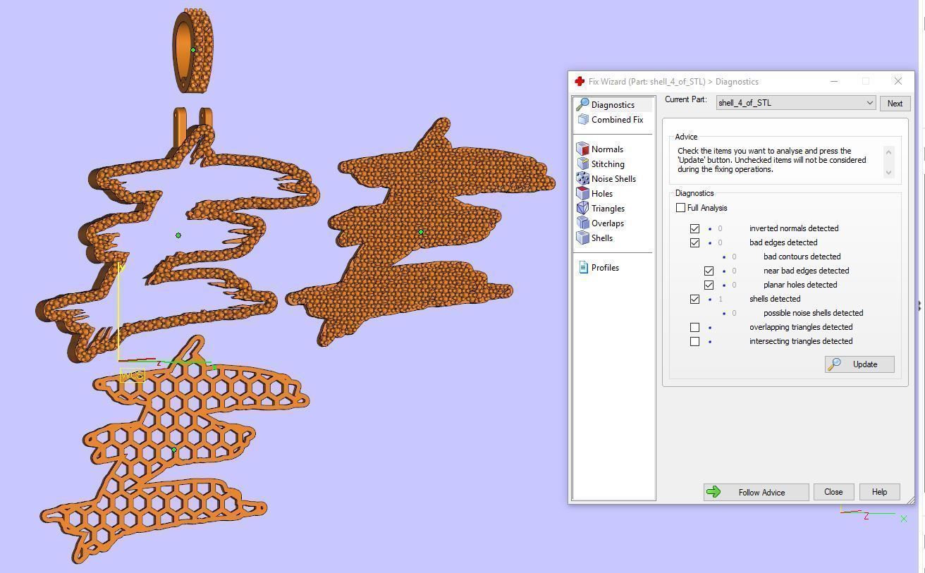 E PAVE LETTER FONT 2 Options 3D print model_4