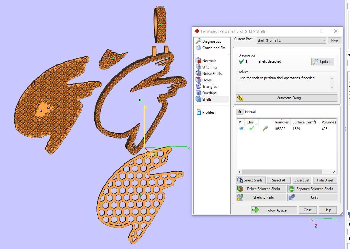 G PAVE LETTER FONT 2 Options 3D print model_3