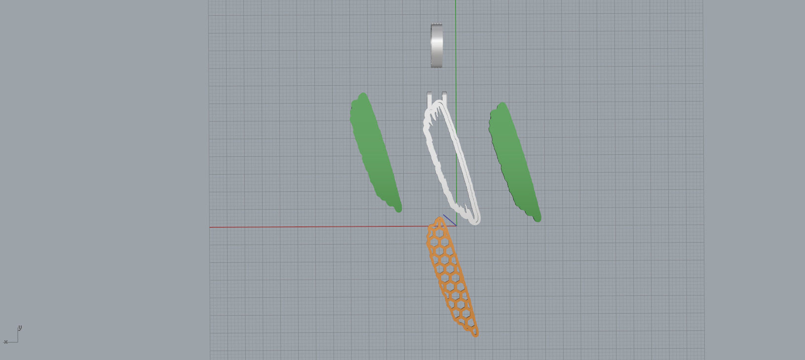 I PAVE LETTER FONT 2 Options 3D print model_14