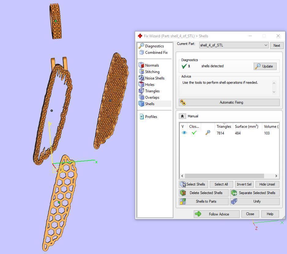I PAVE LETTER FONT 2 Options 3D print model_4