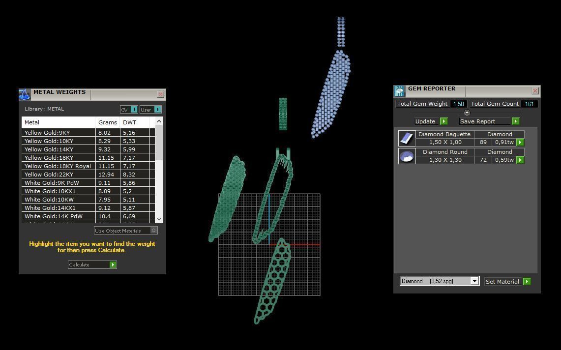 I PAVE LETTER FONT 2 Options 3D print model_5