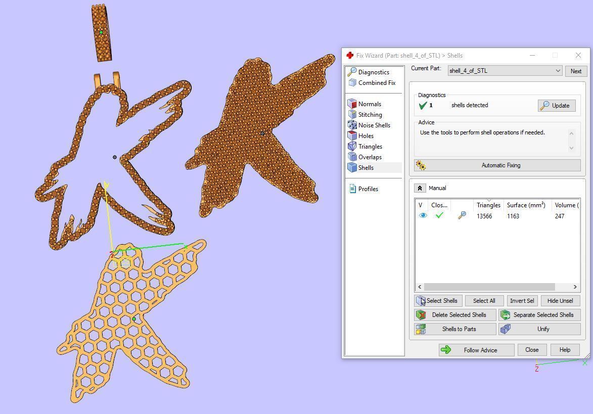 K PAVE LETTER FONT 2 Options 3D print model_4