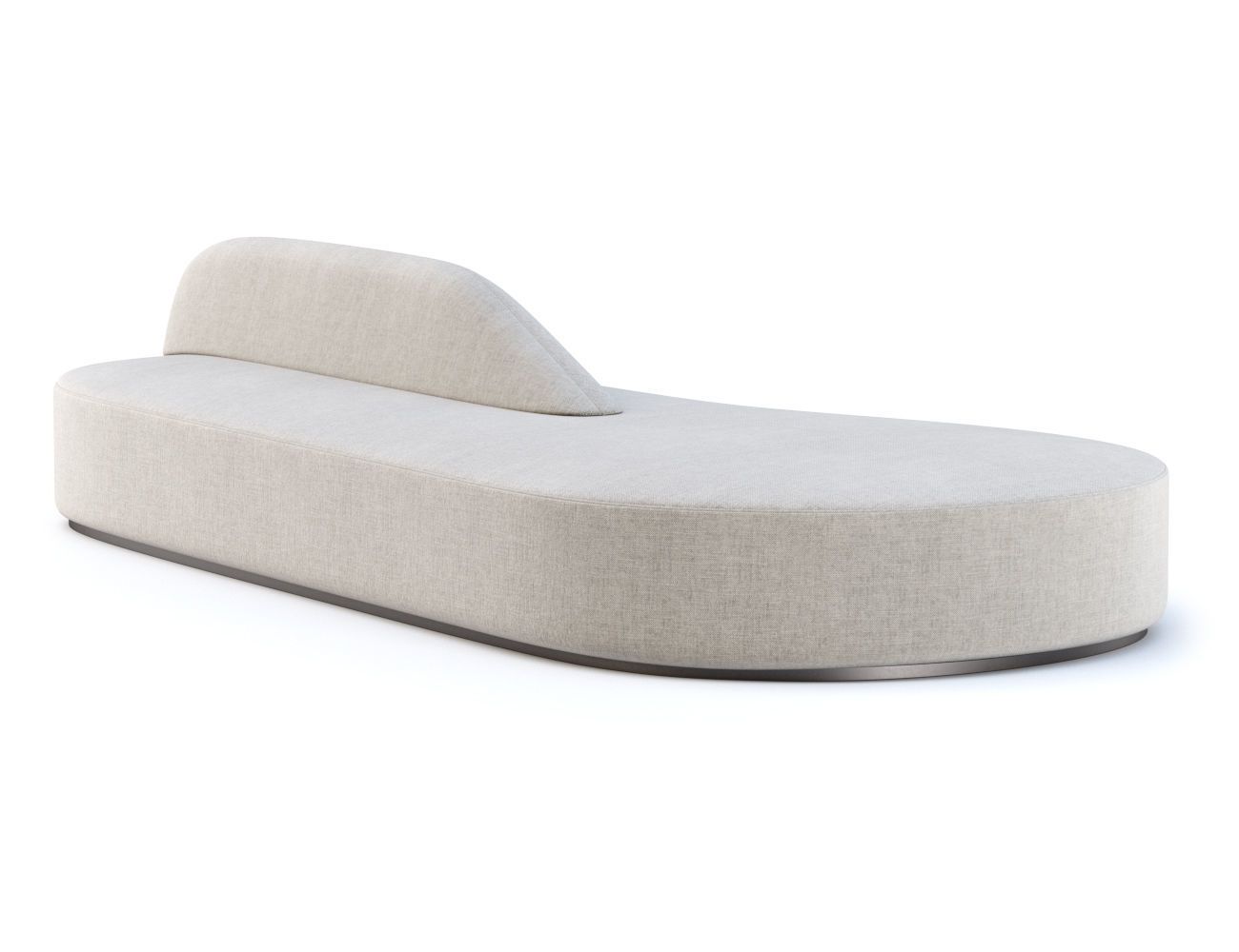 Dina double side lounge sofa DS5  3D model_4