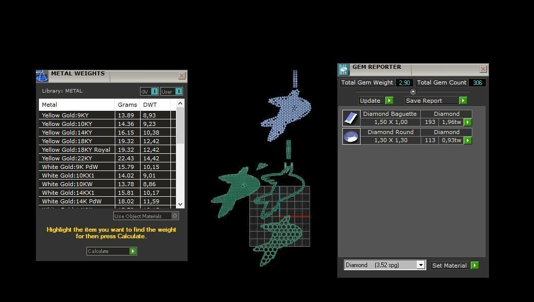P PAVE LETTER FONT 2 Options 3D print model_5
