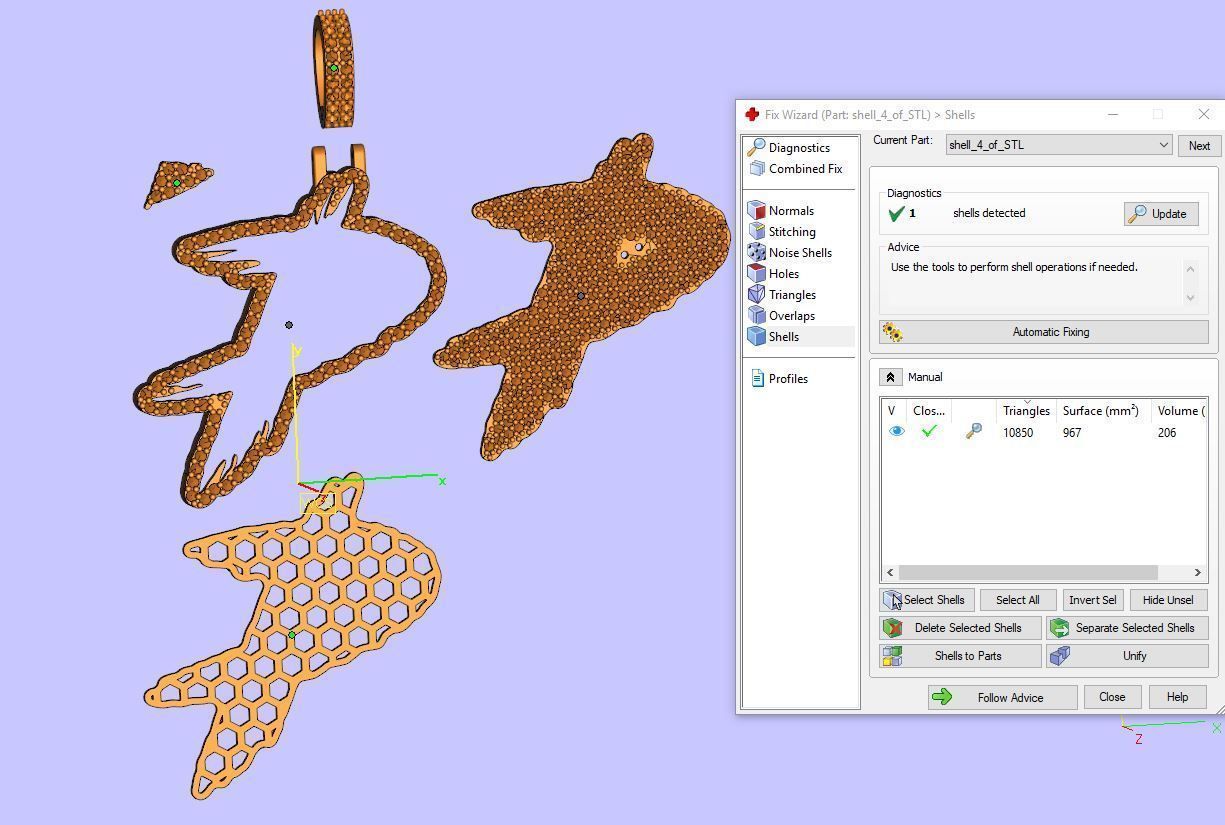 P PAVE LETTER FONT 2 Options 3D print model_4