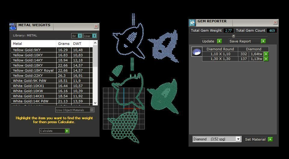 Q PAVE LETTER FONT 2 Options 3D print model_6