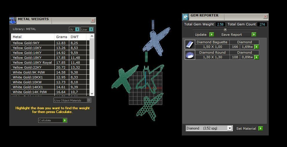 X PAVE LETTER FONT 2 Options 3D print model_5