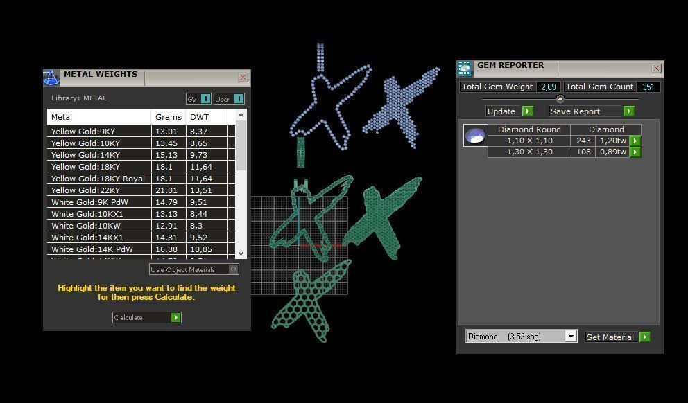 X PAVE LETTER FONT 2 Options 3D print model_6