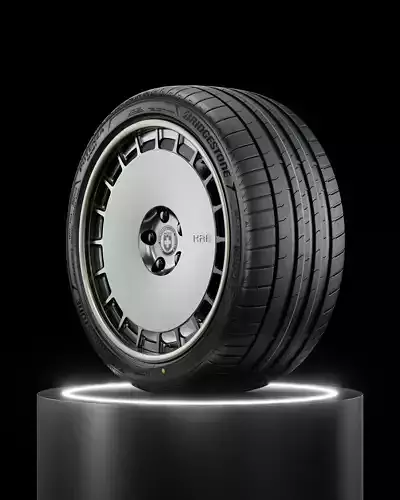 Bridgestone Potenza Sport 275 35 R19 100Y  3D model