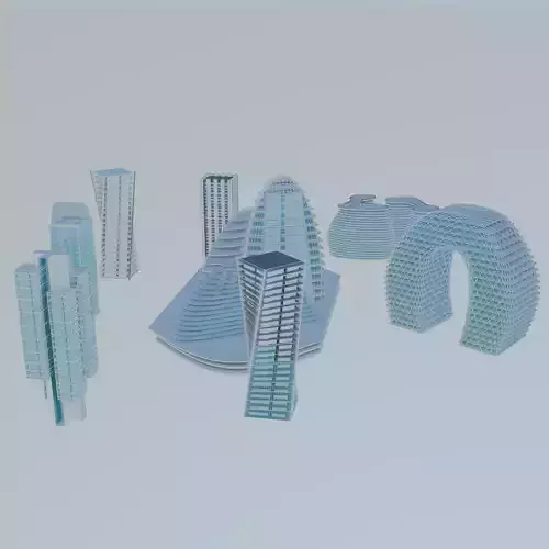 Future Buildings 3D model