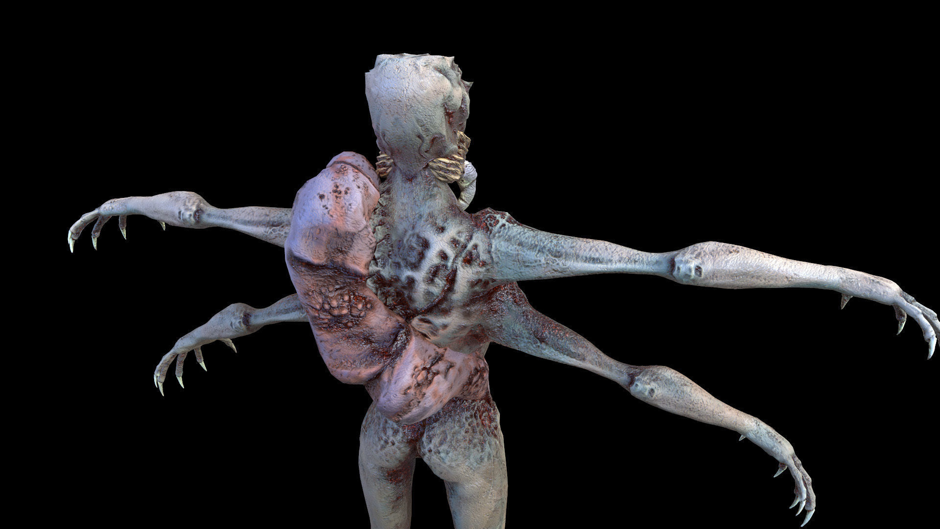 Spider Mutant Low Poly model Game Ready Low-poly 3D model_24