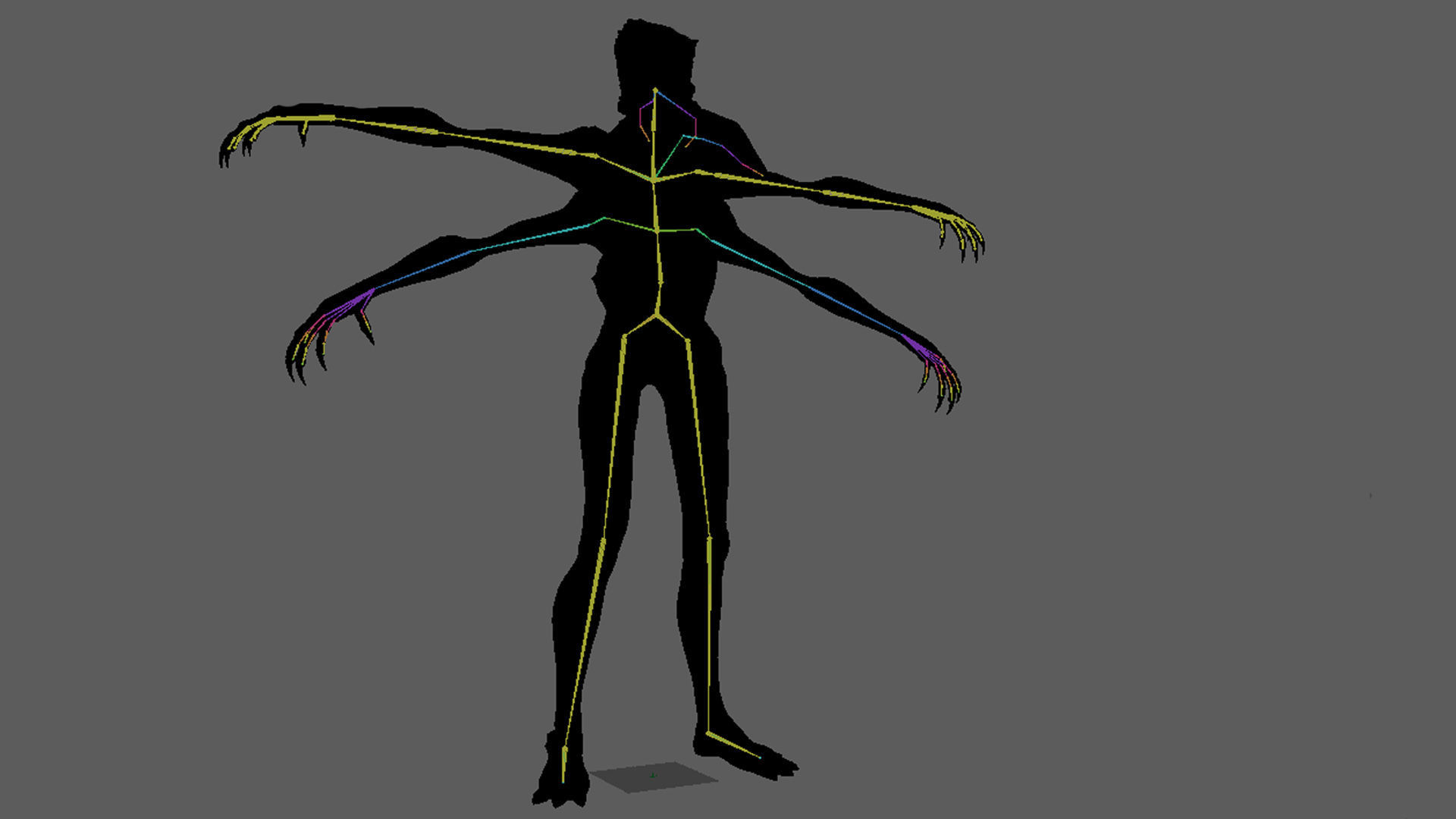 Spider Mutant Low Poly model Game Ready Low-poly 3D model_41