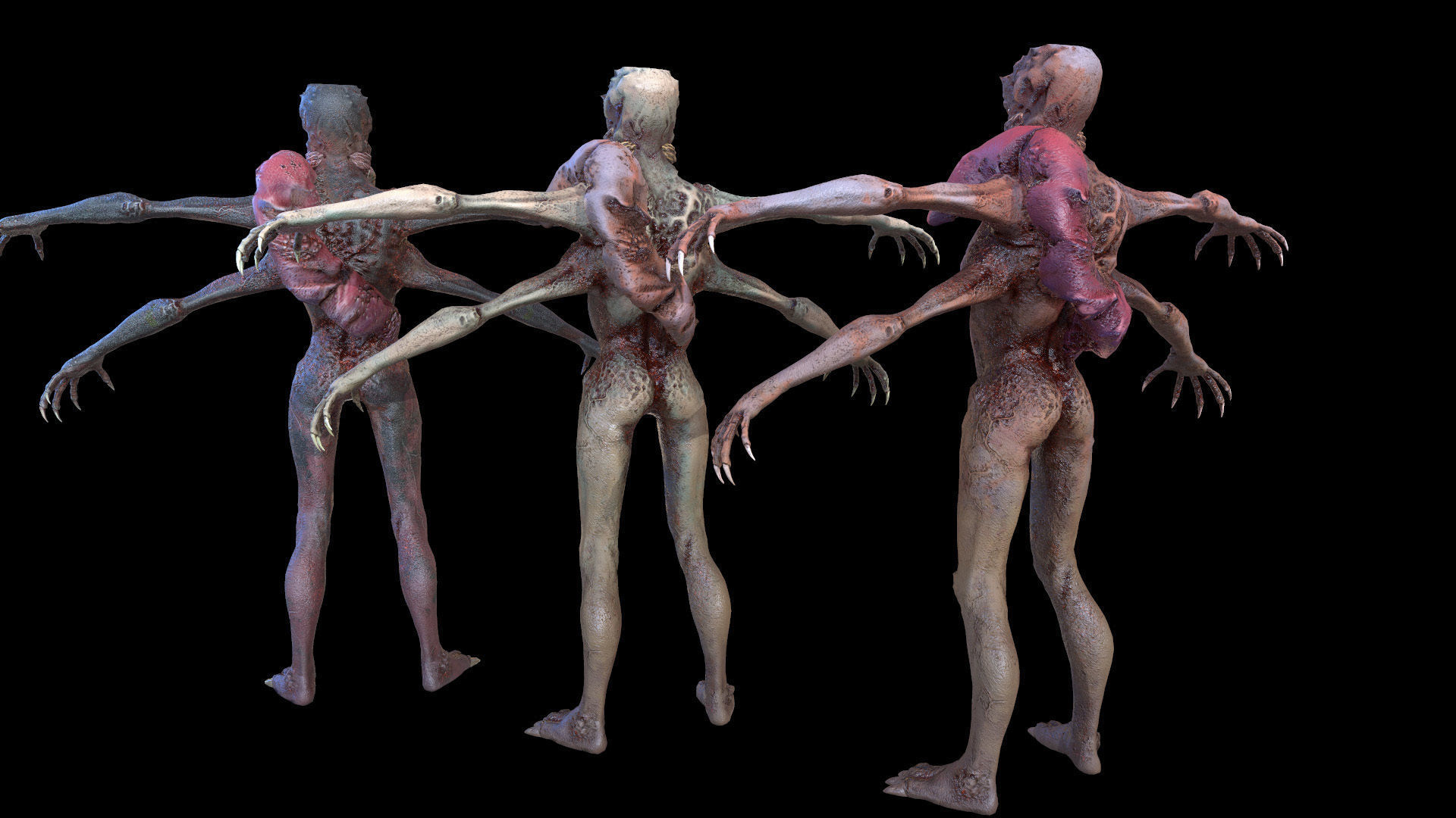 Spider Mutant Low Poly model Game Ready Low-poly 3D model_8