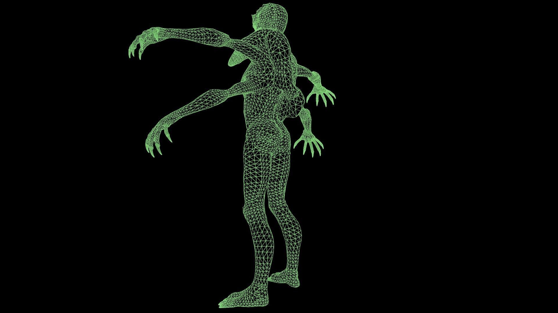 Spider Mutant Low Poly model Game Ready Low-poly 3D model_39