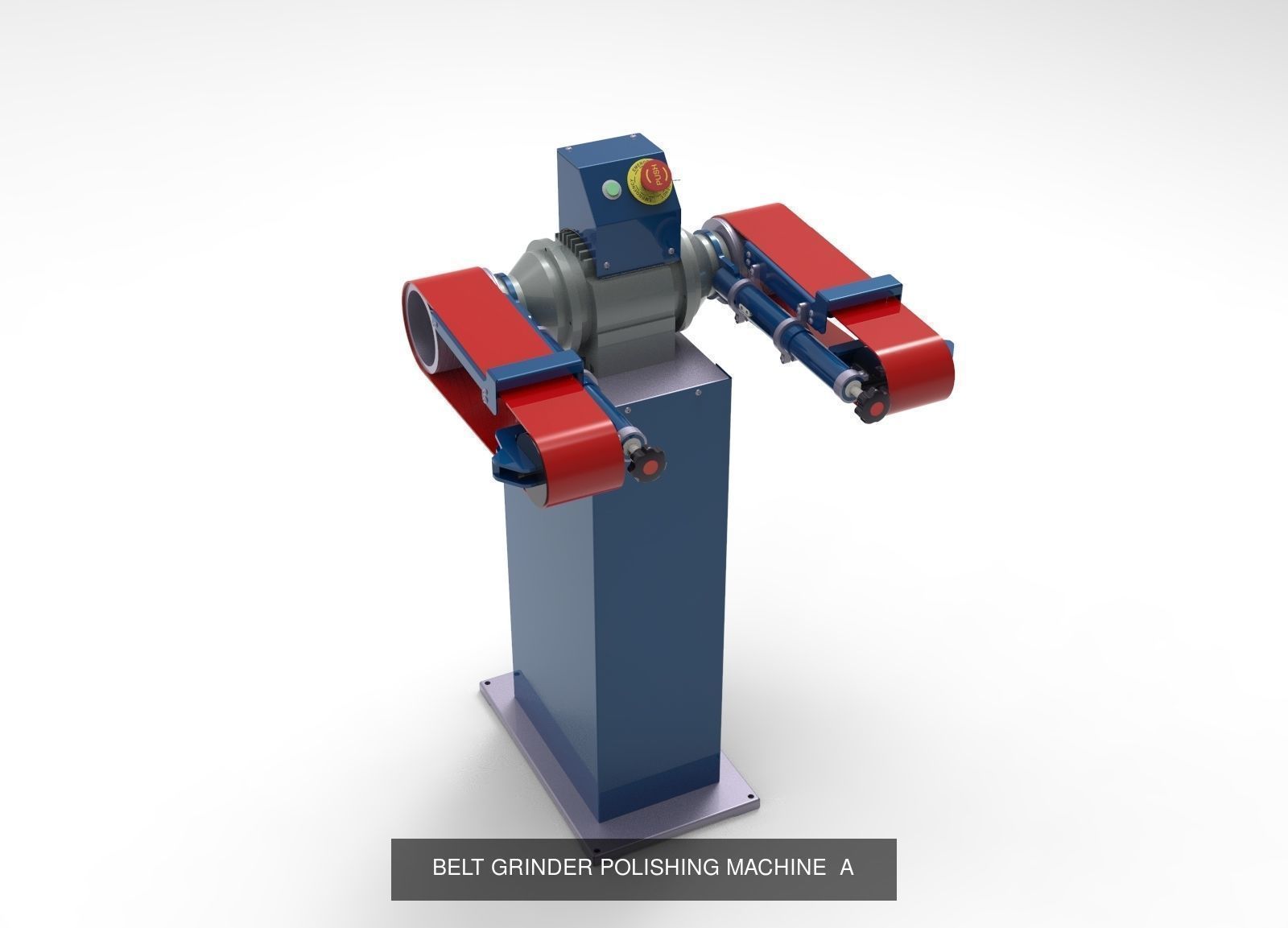 BELT GRINDER POLISHING MACHINES 3D Model Collection_1