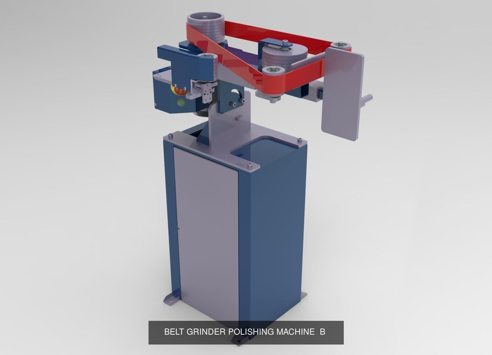 BELT GRINDER POLISHING MACHINES 3D Model Collection_2