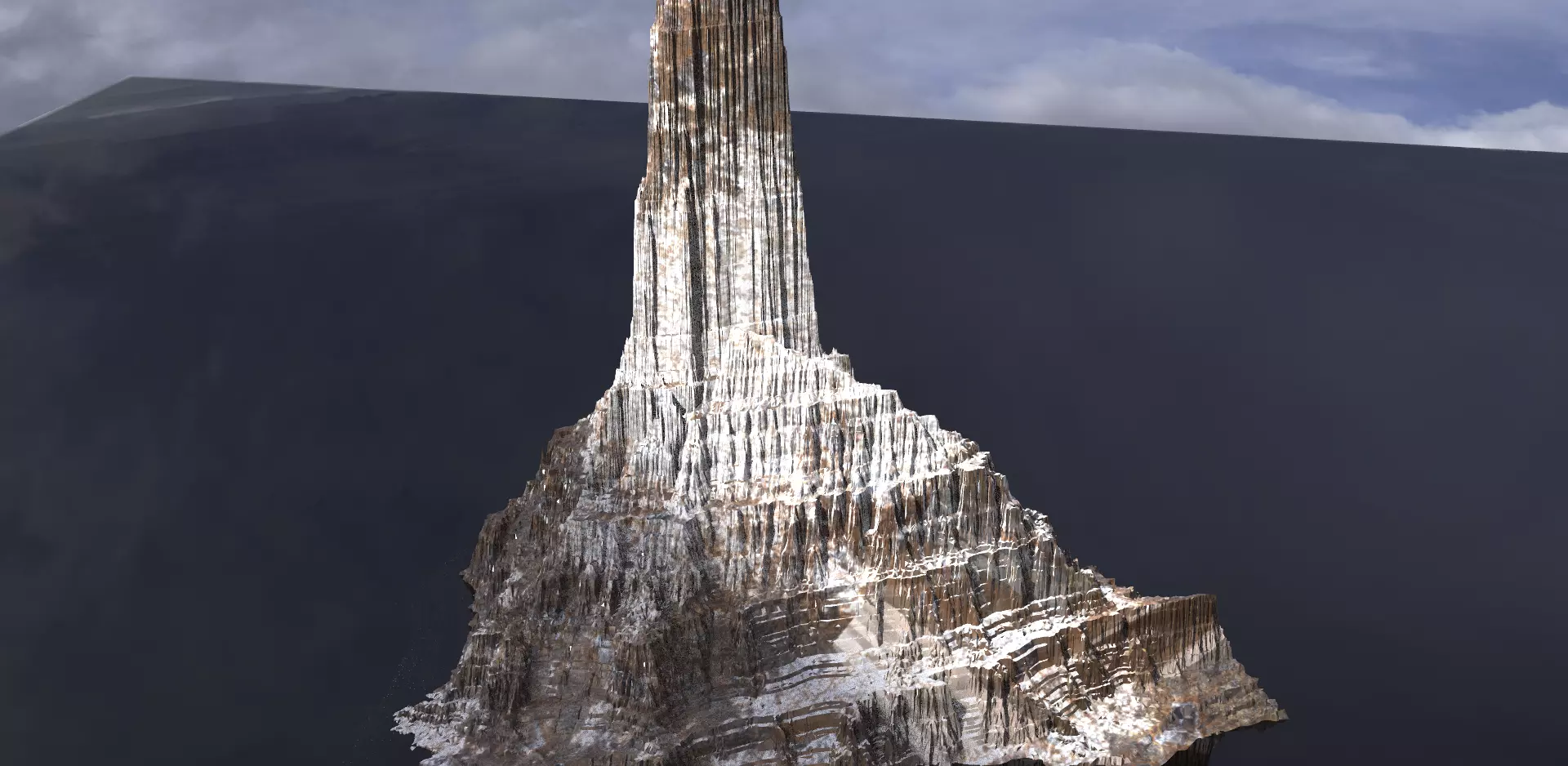 Emperors Mountain Ice 3D model_0