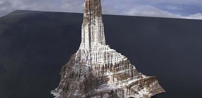 Emperors Mountain Ice 3D model