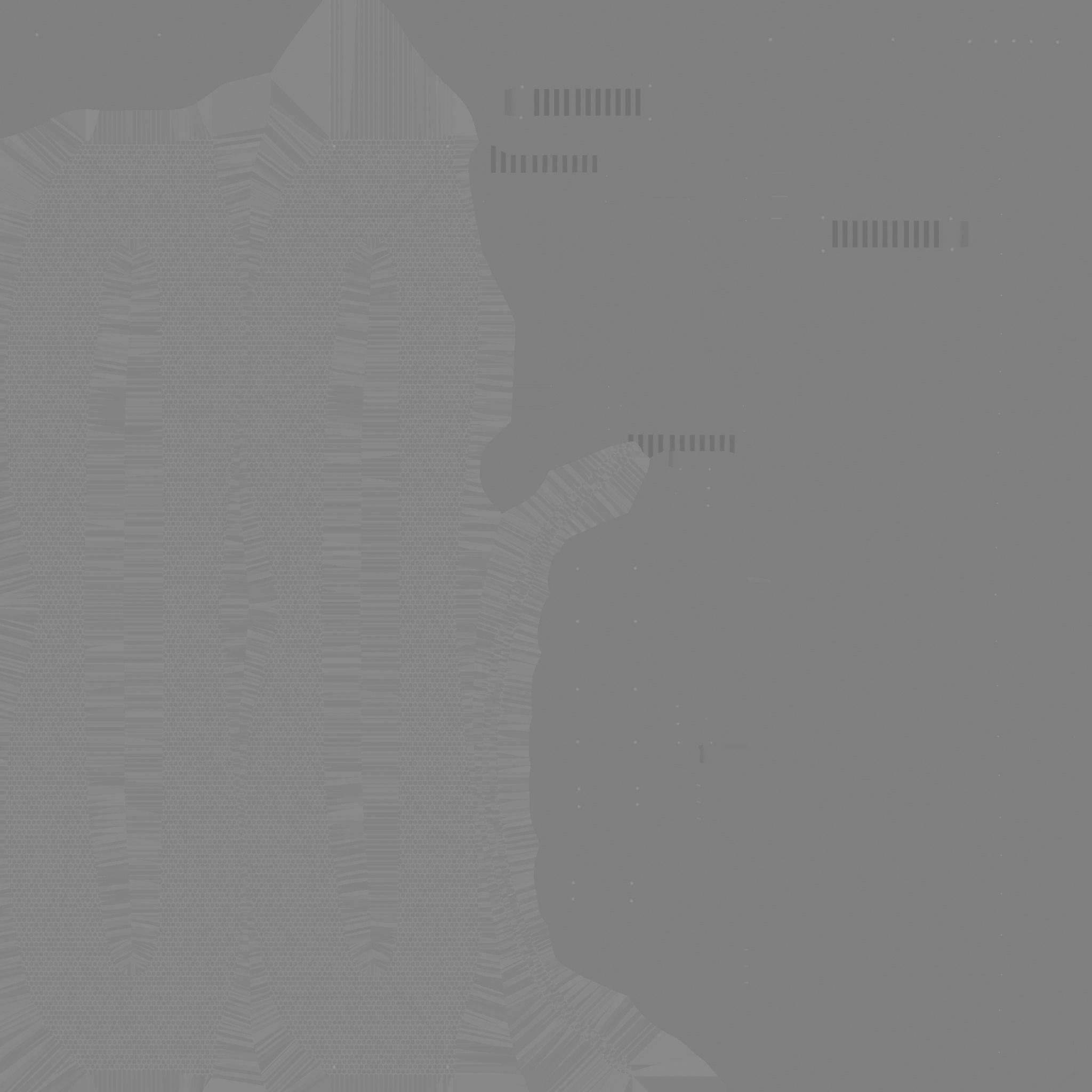 SciFi Glasses I03 White Blue - Character Design Fashion Low-poly 3D model_19