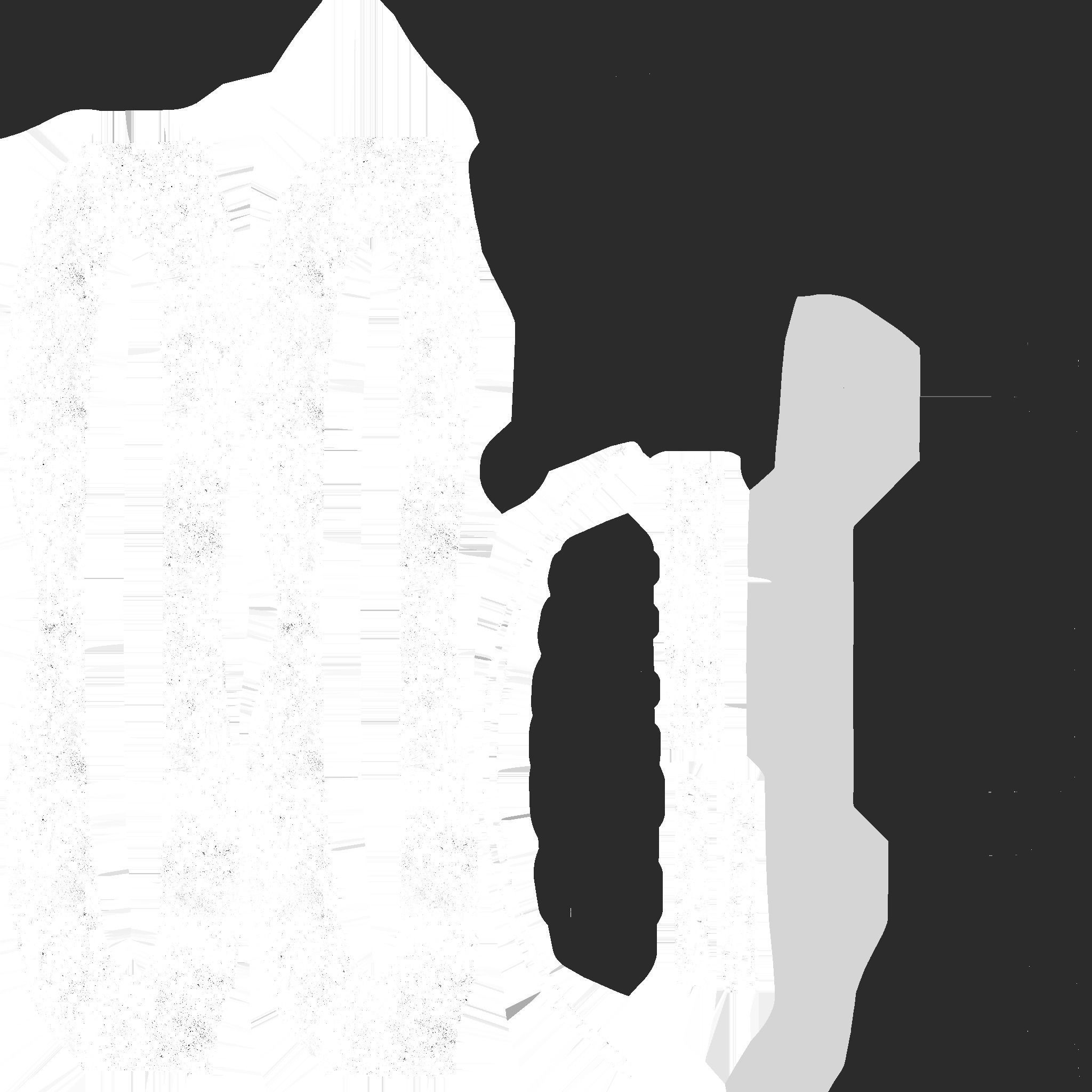 SciFi Glasses I06 Black Gold - Character Design Fashion Low-poly 3D model_20