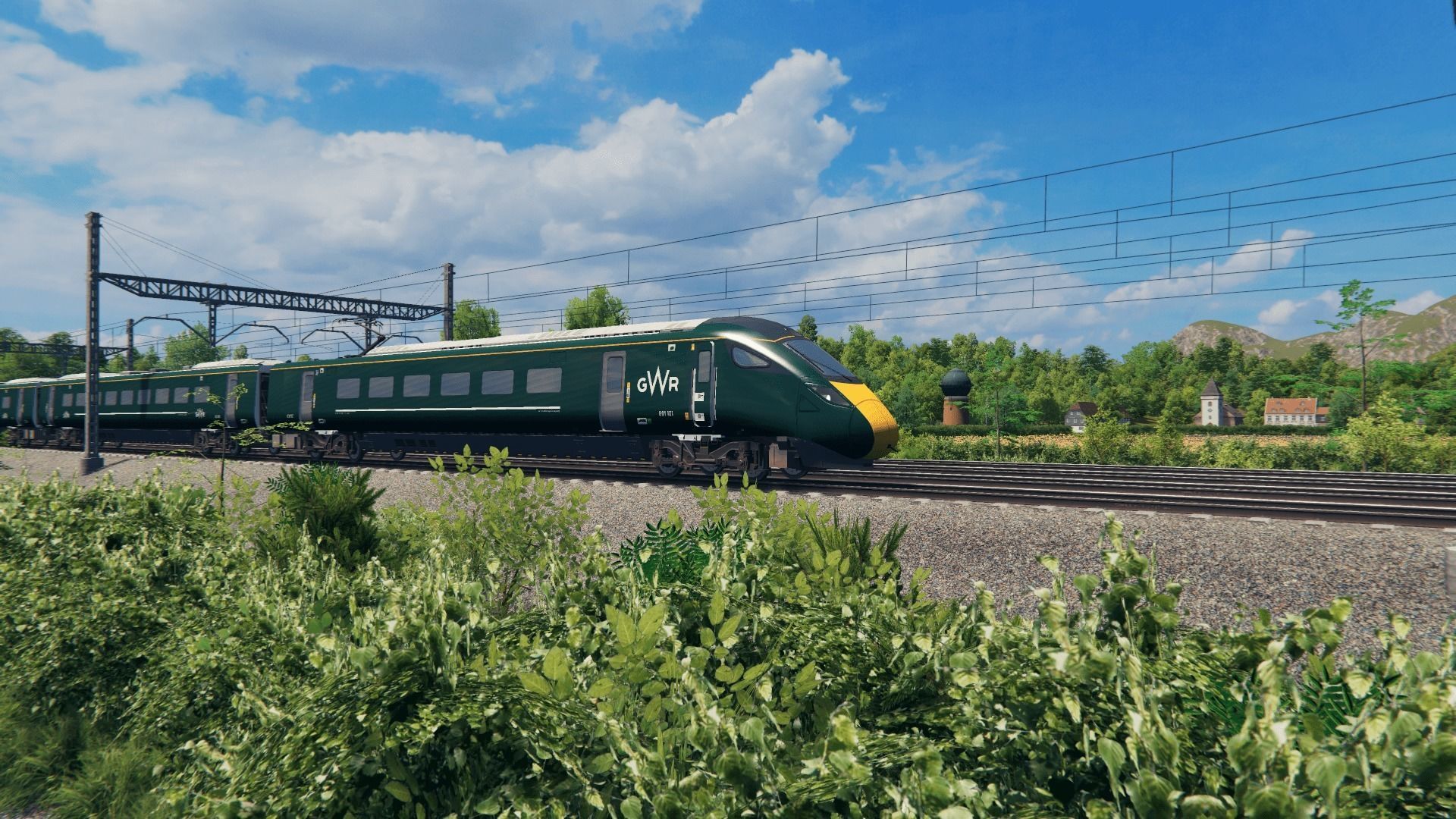 British Rail Class 800 - GWR Livery Low-poly 3D model_7