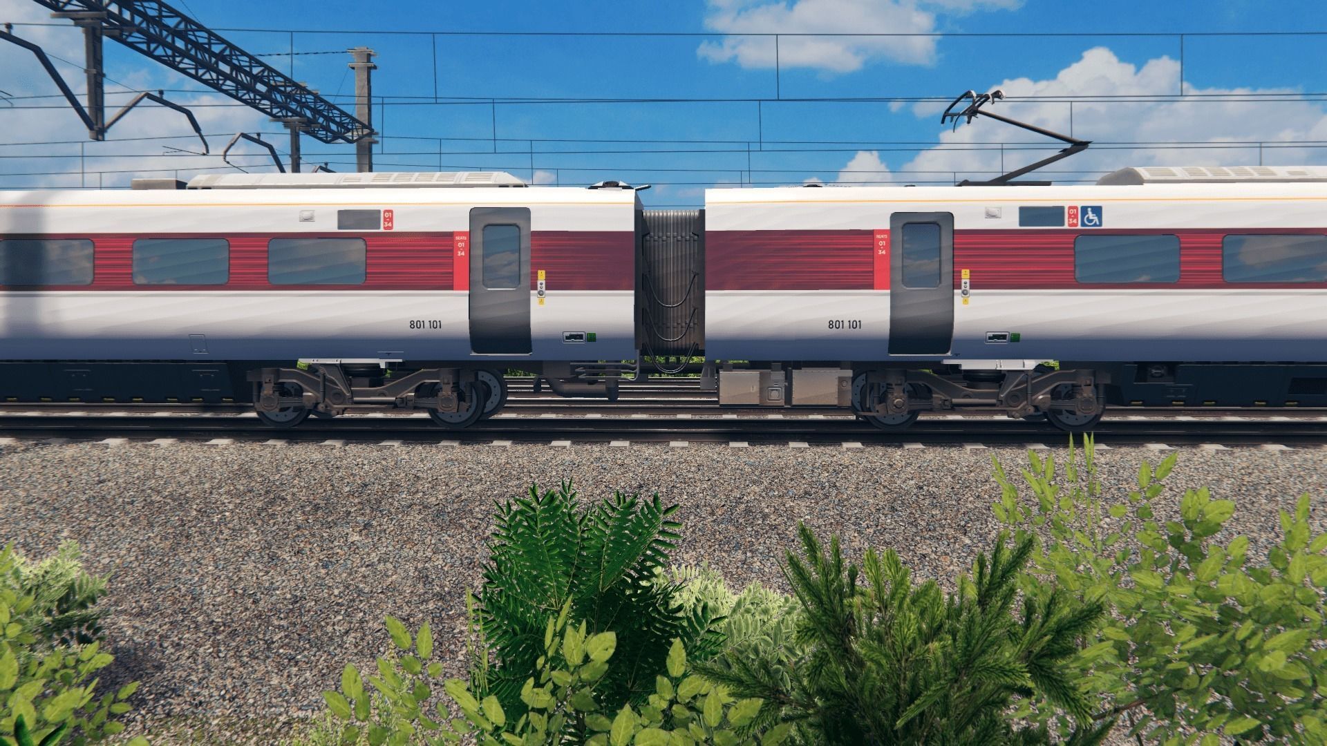 British Rail Class 800 - LNER Livery Low-poly 3D model_5