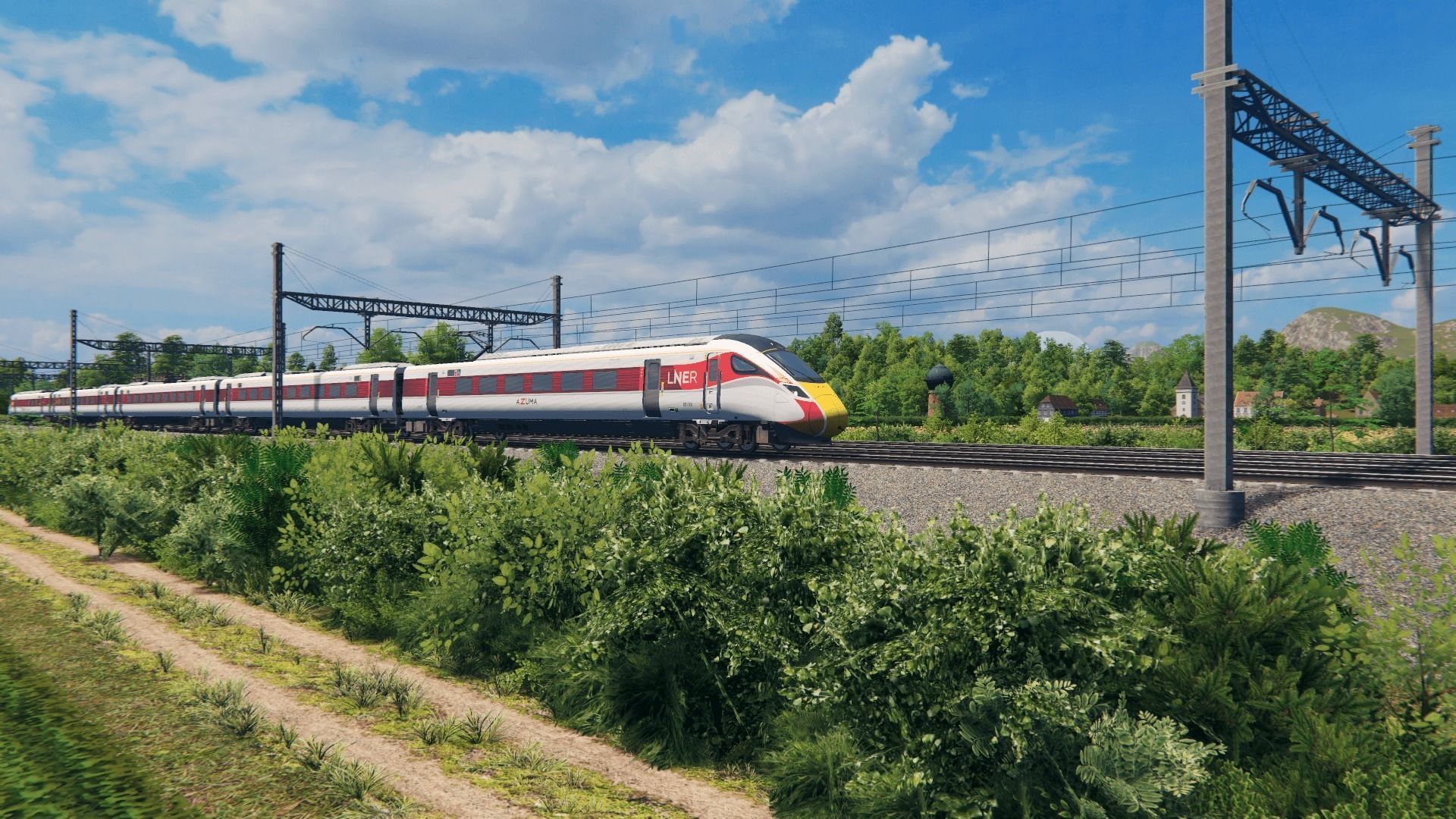 British Rail Class 800 - LNER Livery Low-poly 3D model_2