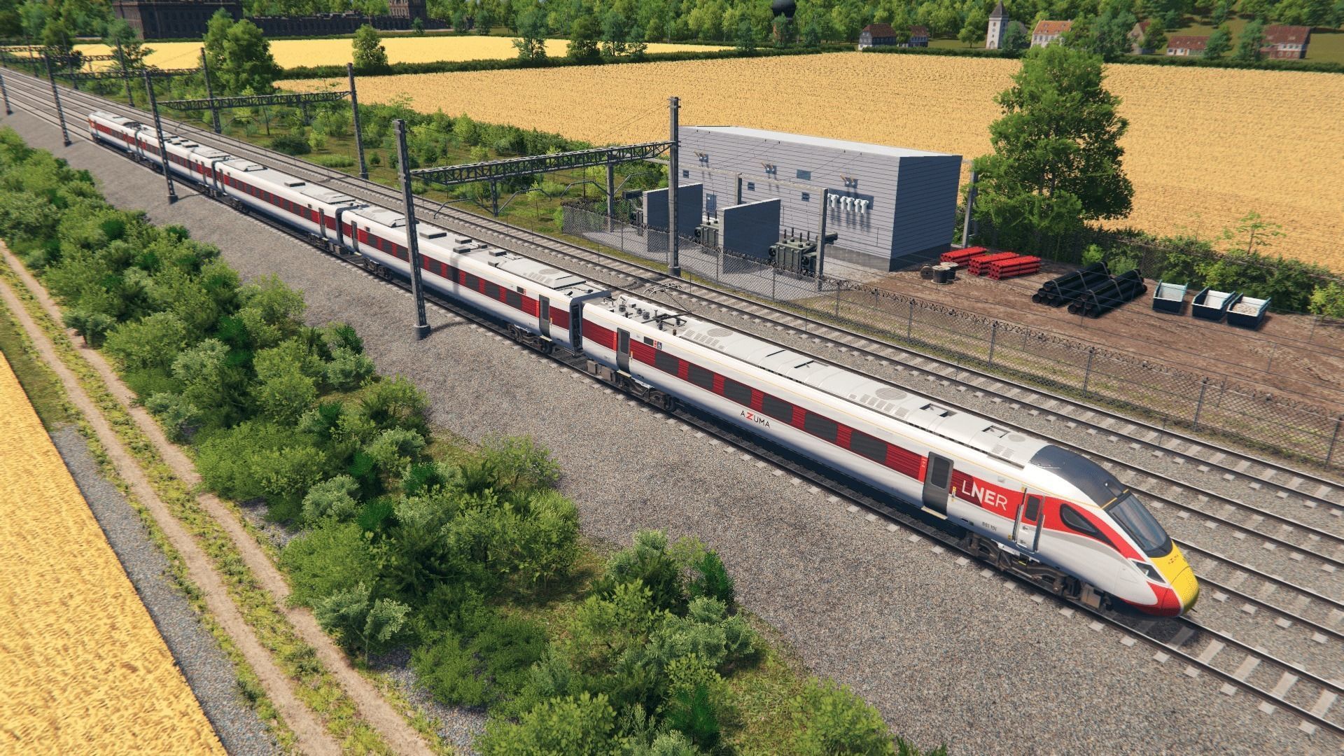 British Rail Class 800 - LNER Livery Low-poly 3D model_6