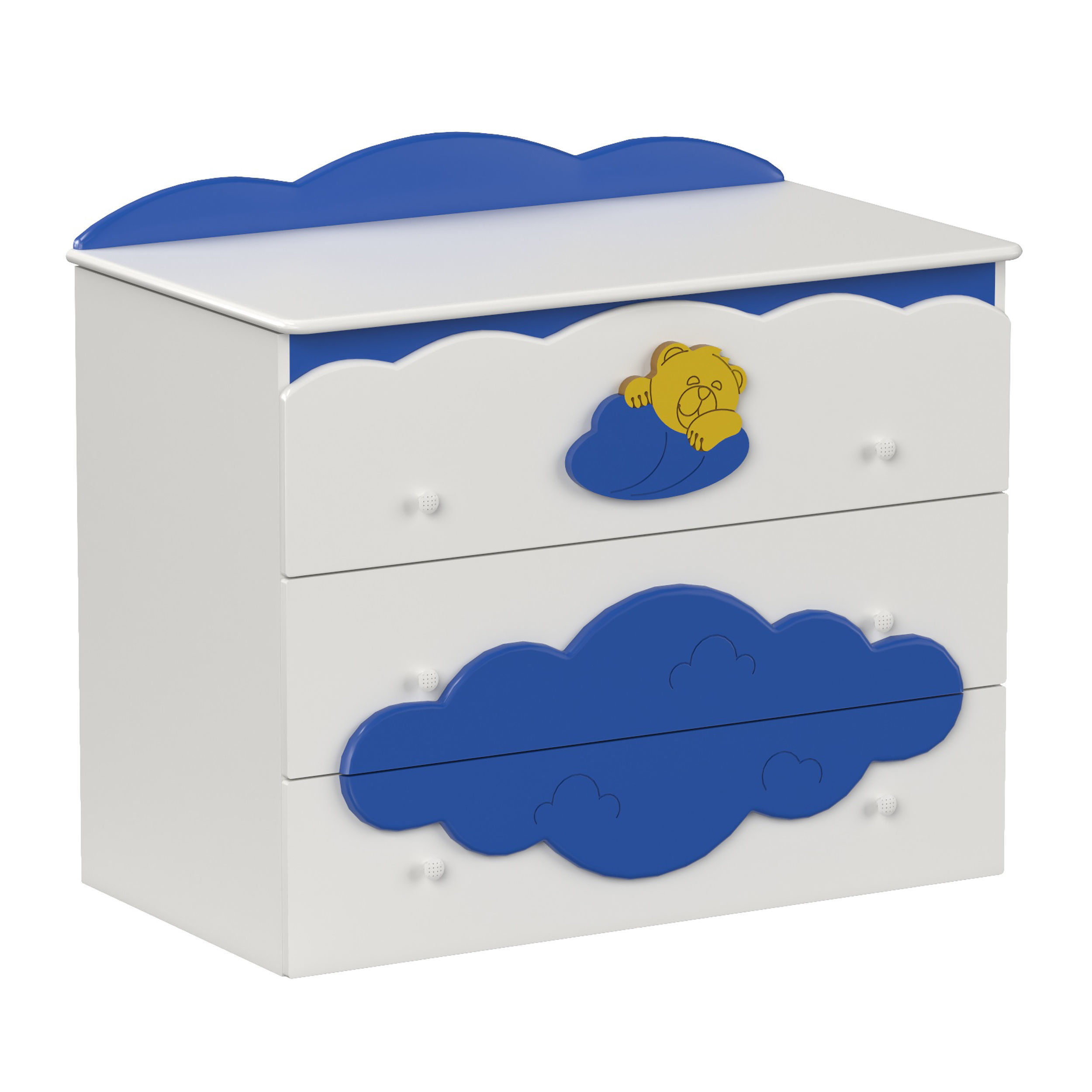 Childrens furniture set 3D model_4