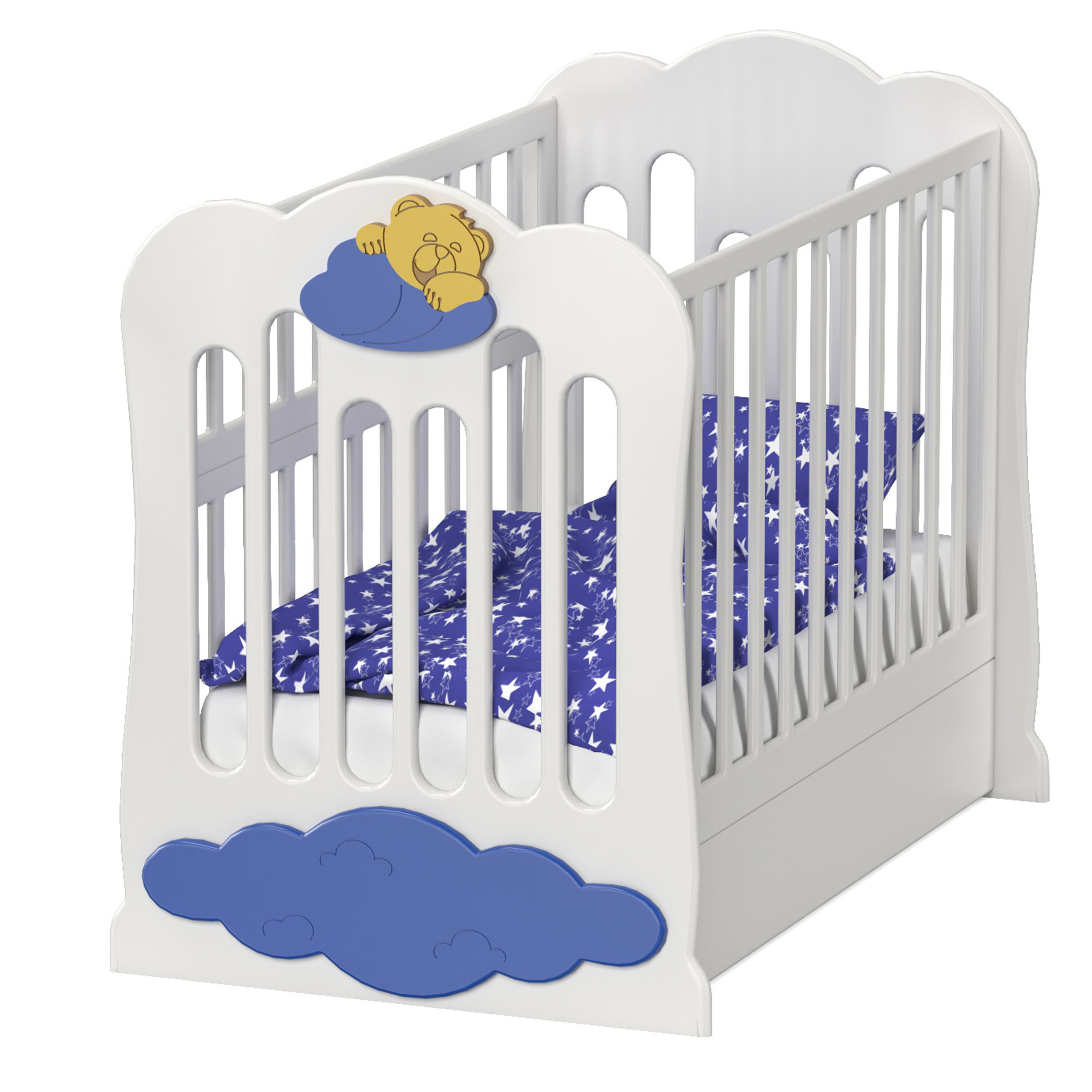 Childrens furniture set 3D model_3