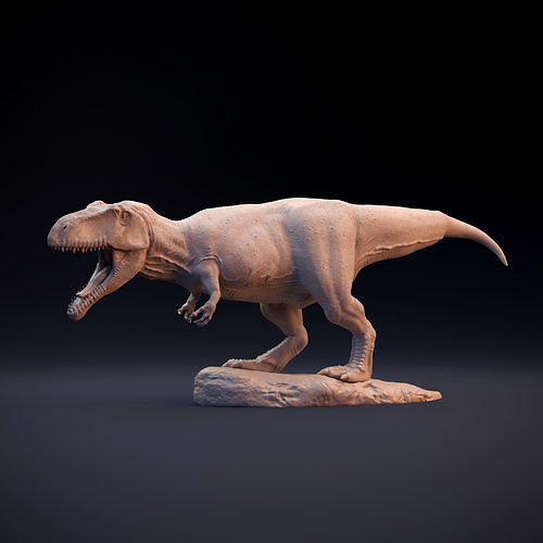 Giganotosaurus intended for 3D printing 3D print model