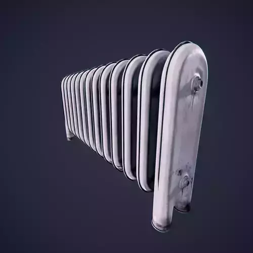 Radiator Low poly PBR old