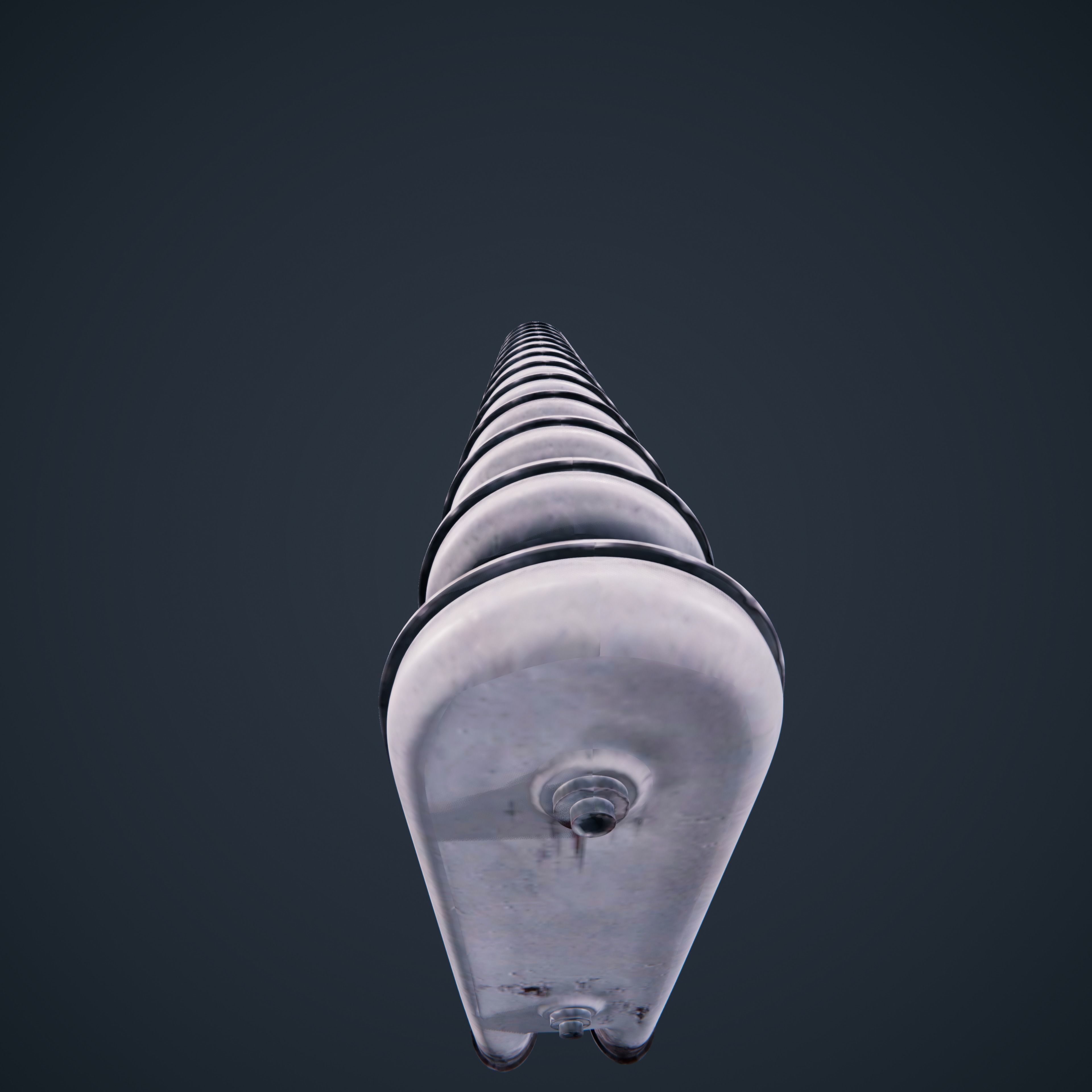 Radiator Low poly PBR old Low-poly 3D model_11