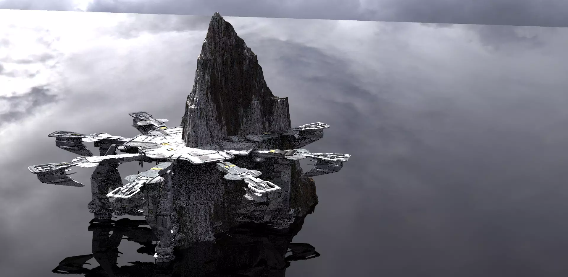 Landing Pad of the Gods 2 3D model