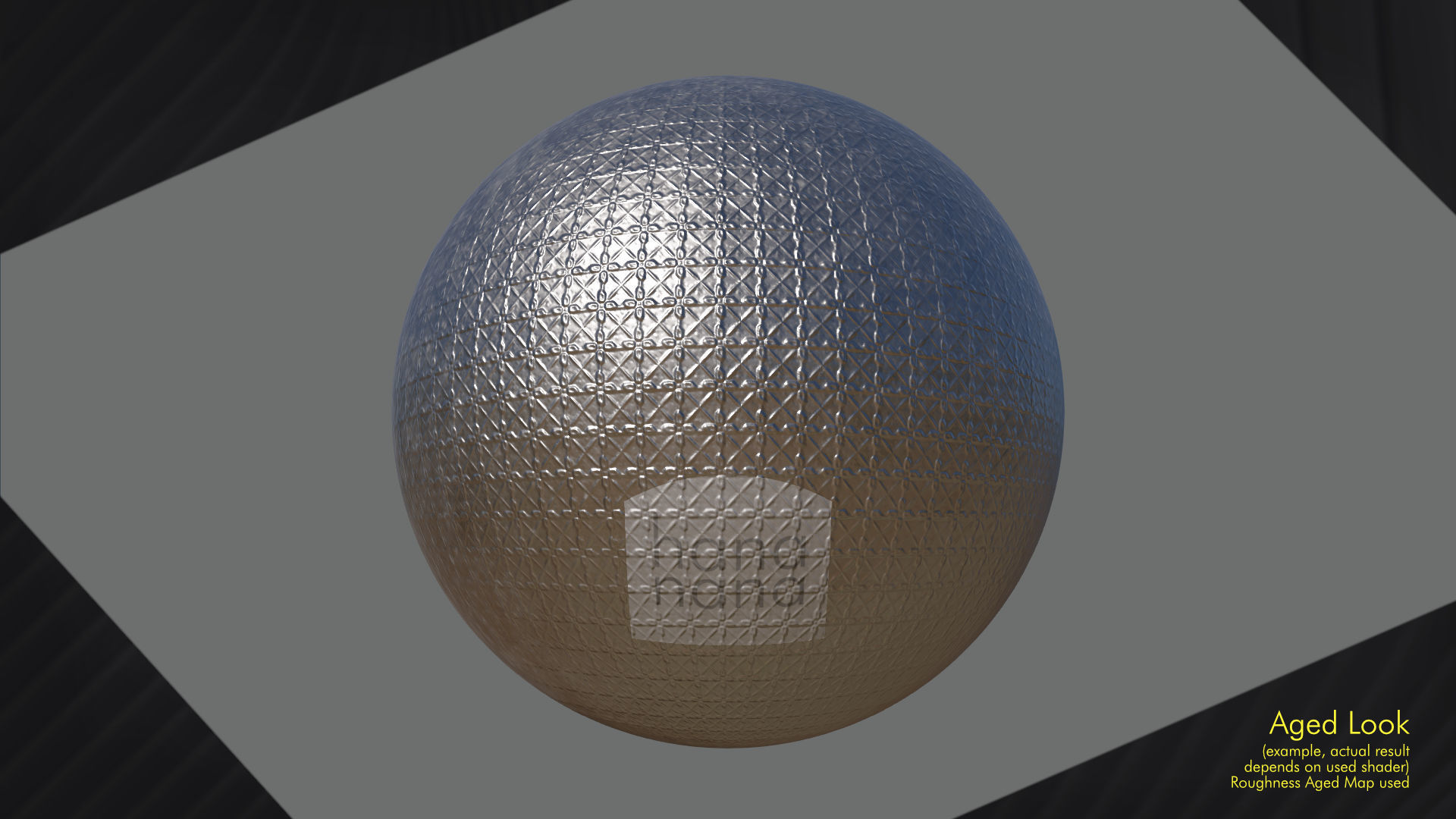 Hananana Engraving Pattern - Iron Northstar - HNEC01001 Texture_2