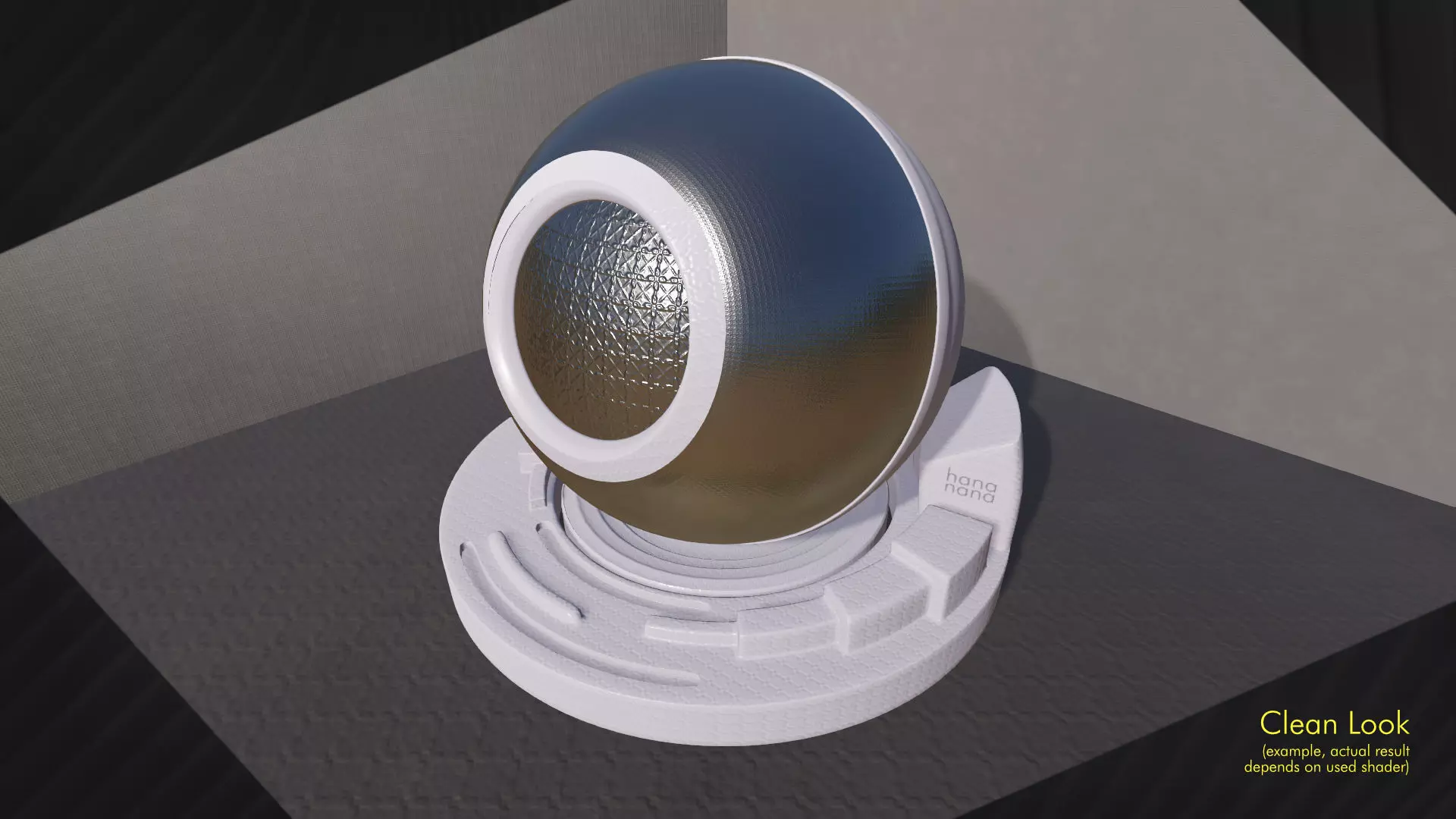 Hananana Engraving Pattern - Iron Northstar - HNEC01001 Texture_0