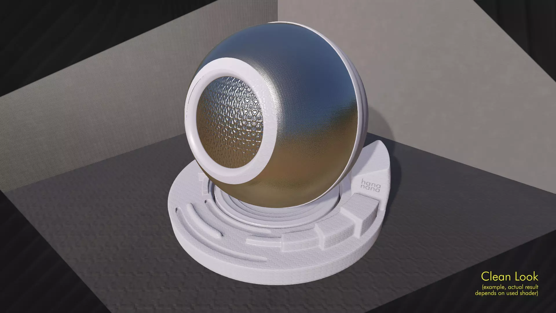 Hananana Engraving Pattern - Silver Tiara - HNEC01002 Texture_0